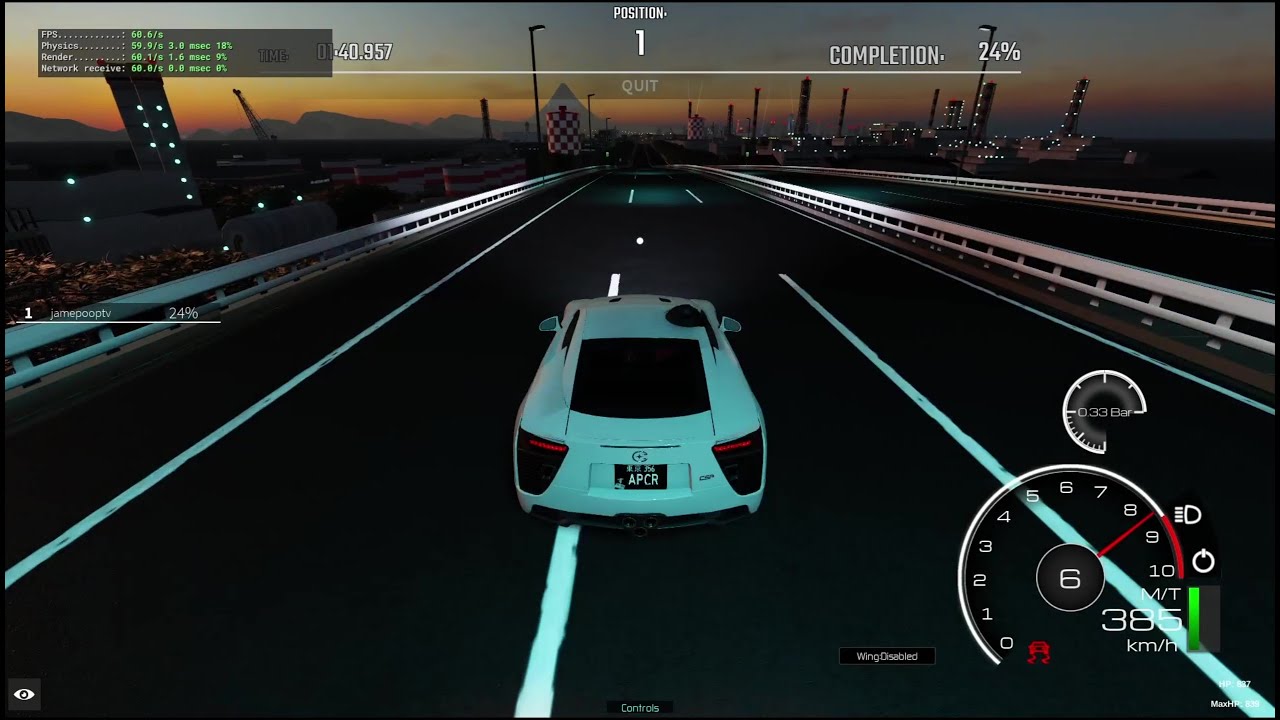 Midnight Marathon - Lexus LFA - 5:27.004 - Part 3 | Midnight Racing: Tokyo