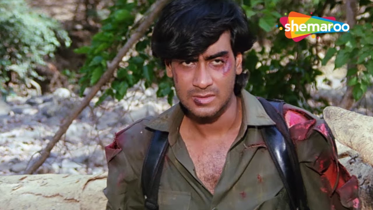 जंगल में अजय देवगन का जबरदस्त एक्शन | Ek Hi Raasta (1993) (HD) - Part 10 | Ajay Devgan, Raveena