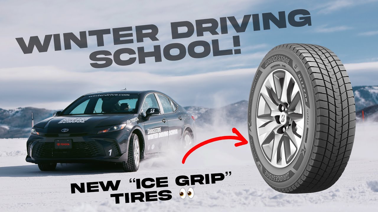 Bridgestone Winter Driving School! | Unreleased Tire testing...