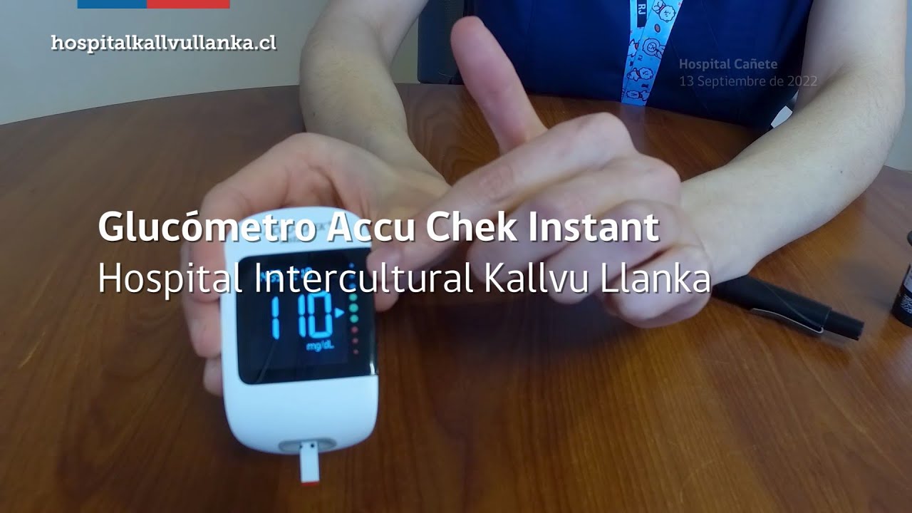 GLUCÓMETRO ACCU CHEK INSTANT