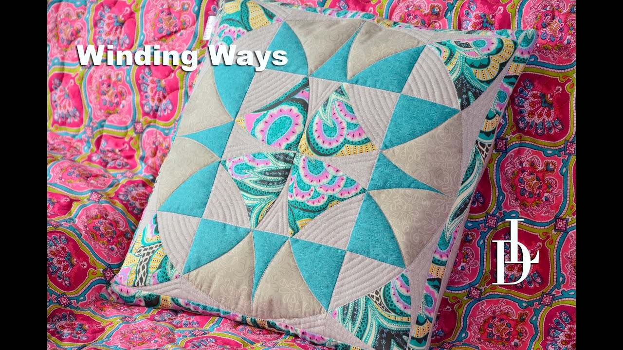 Patchwork Winding Ways - Patchworková šablona