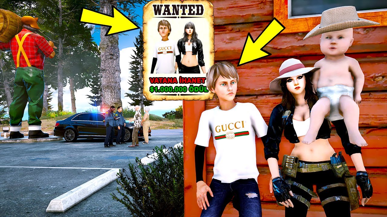 ATEŞ FEDERALLER TARAFINDAN VATANA İHANETTEN ARANIYOR! - GTA 5