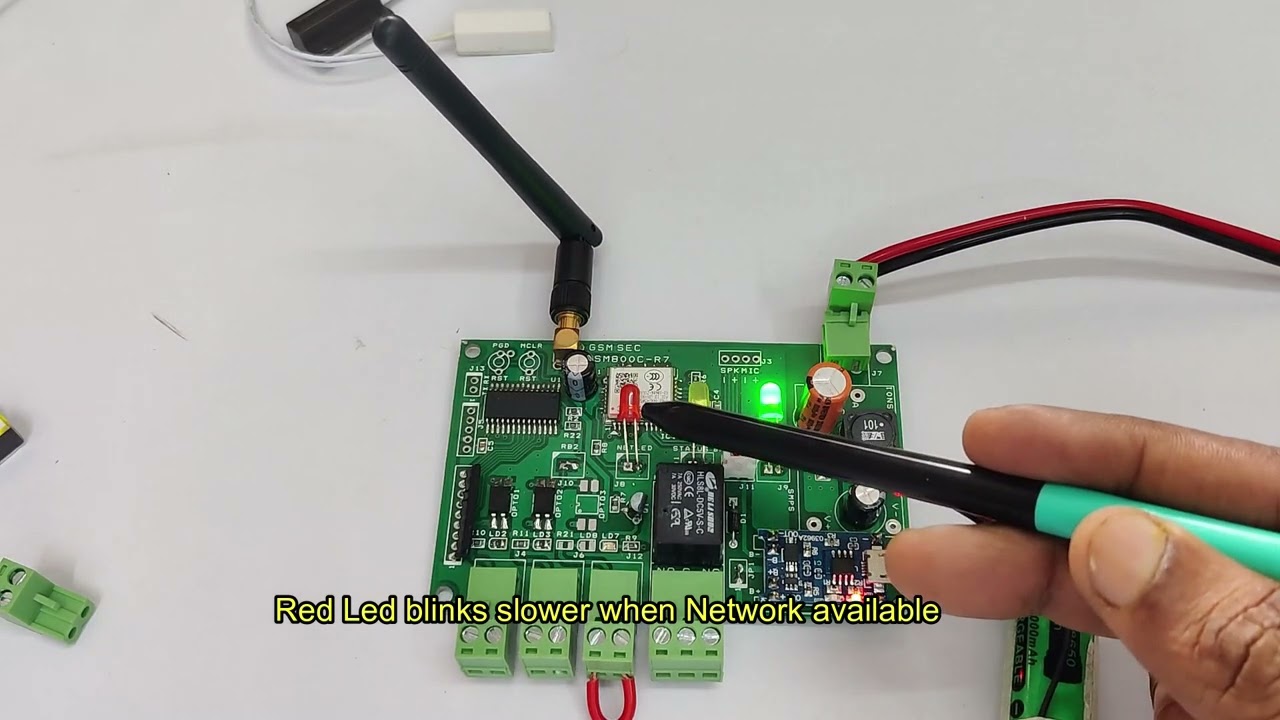 GSM Security Board  SMS & CALL அலர்ட் - தமிழ்