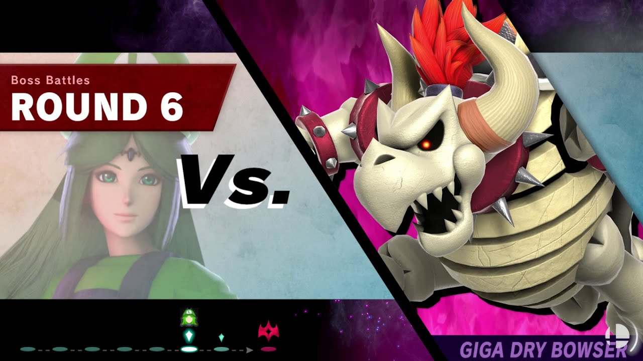 Palutena (Luigi Outfit) vs Classic Mode 9.9 Difficulty: SSBU -By Luigikid64_