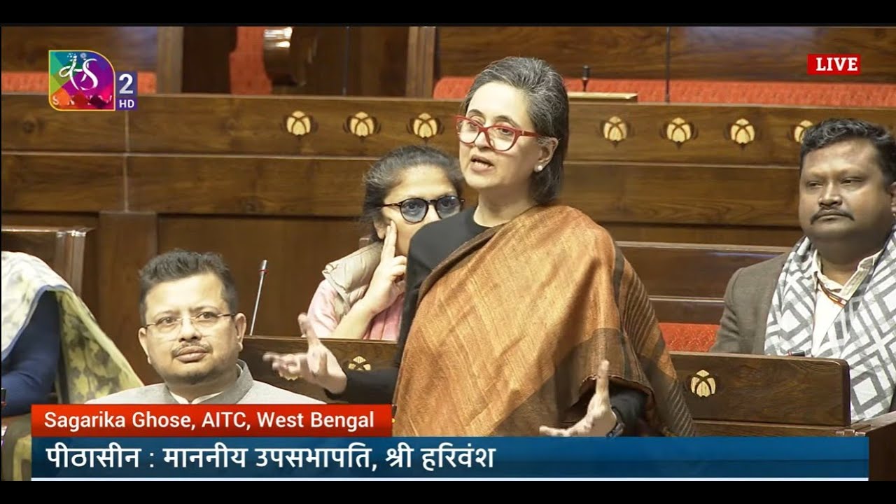 RS | Sagarika Ghose's Remarks | Motion of Thanks on the President's Address | 02 February, 2026