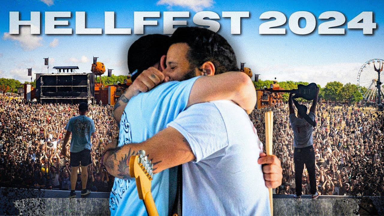 On joue sur LA MAINSTAGE du HELLFEST entre METALLICA et FOO FIGHTERS (le rêve de toute une vie)