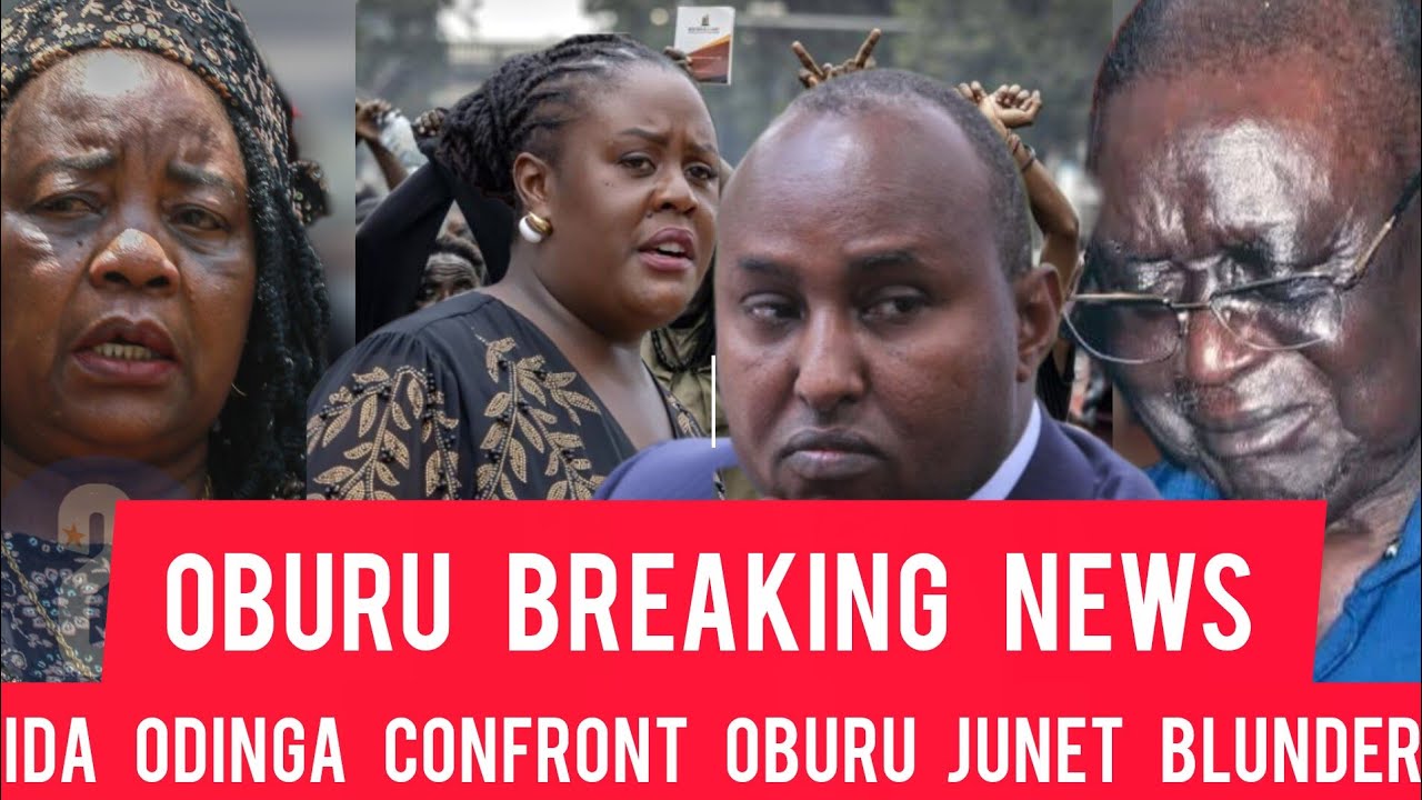 KAREN tension IDA confront OBURU for INSULT Junet Quickly rush to Save ODM rally MIGORI turn HOSTILE