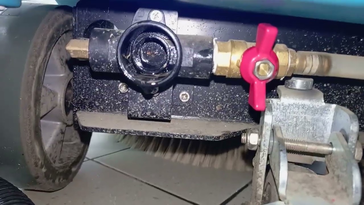 как почистить подачу воды на поломоечной машины cleaning evolution step 46/40
