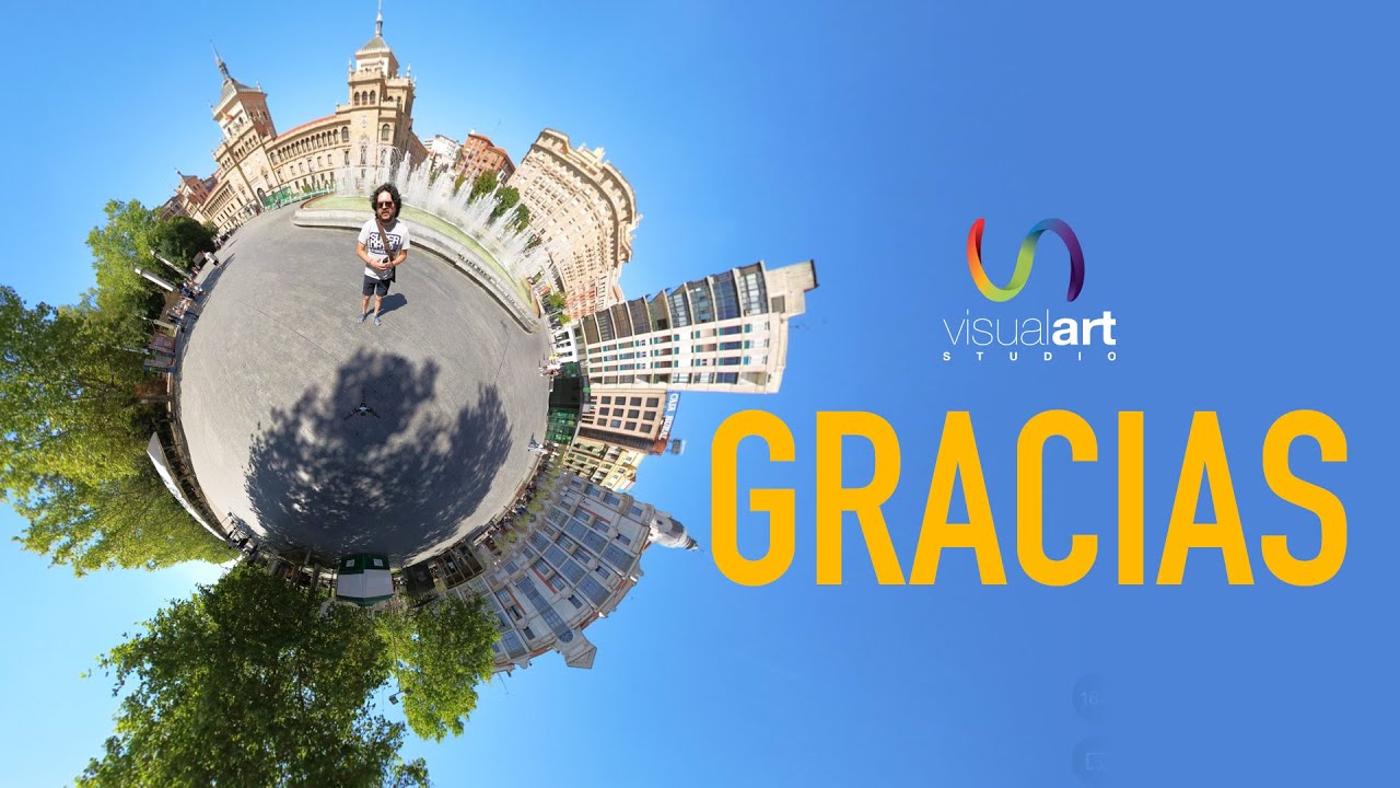 VIDEO 360  Gracias a nuestros seguidores desde Valladolid, España. Insta360 ONE RS 1 inch
