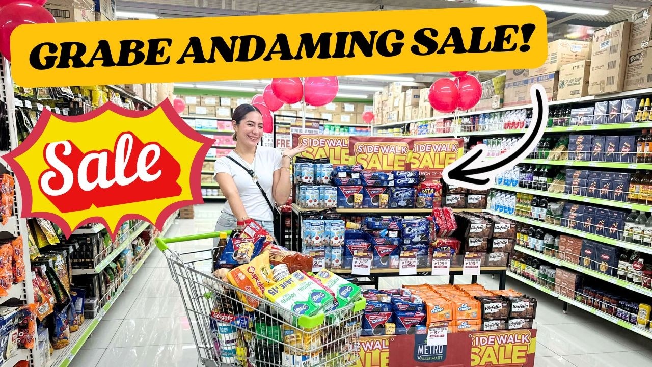 MONTHLY GROCERY SHOPPING NA SALE!!! ( SOBRANG MURA AT TIPID NAMIN DITO! )  | Nina Rayos