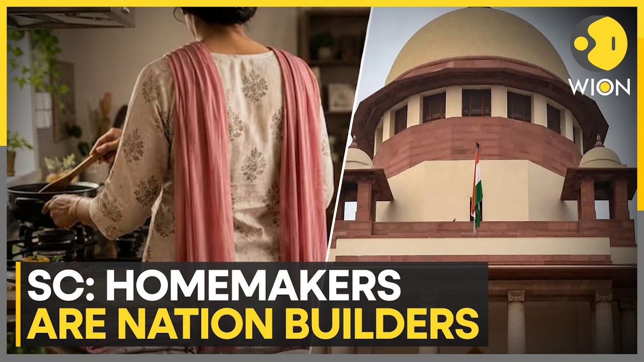 India's Top Court Recognises Homemakers As 'Nation Builders' | WION