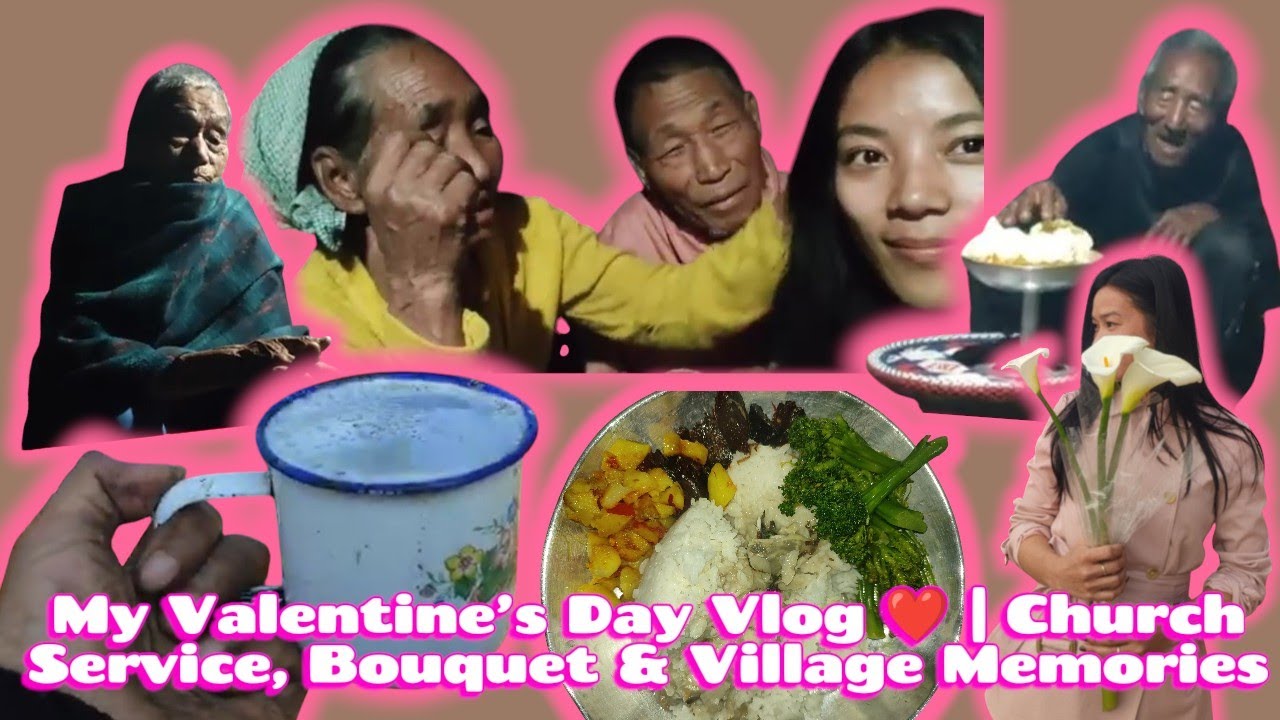 From Valentine’s Love to Village Memories ❤️ | Church, Bouquet & Lost Moments 🤧 @YanthanVlogs 