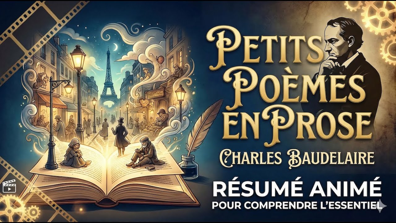 Petits Poèmes en prose - Charles Baudelaire | Résumé animé pour comprendre l’essentiel 📚🎬