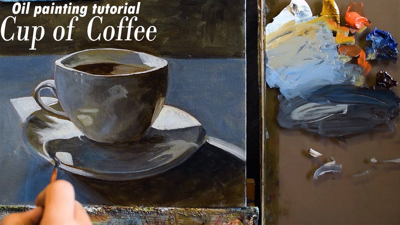 How to Paint a Cup of Coffee | Oil Painting Demonstration