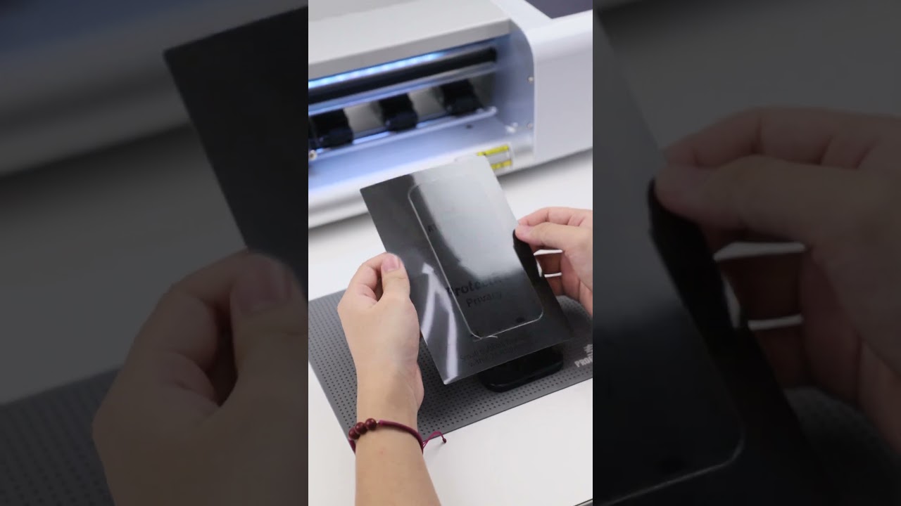 Frosted Privacy Hydrogel Screen Protector for Film Cutting Machine