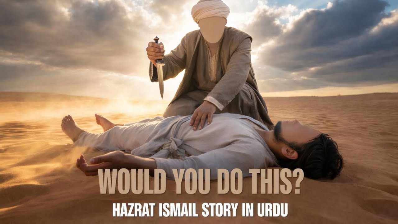 عظیم ترین قربانی | حضرت اسماعیلؑ کی ایمان افروز کہانی|The Powerful Story of Hazrat Ismail (A.S)