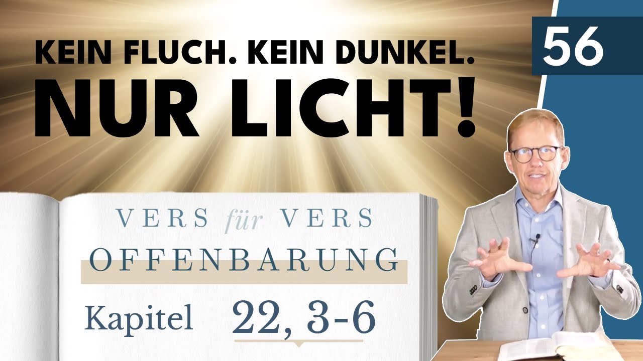 Leben in der goldenen Stadt – Licht statt Fluch (Offenbarung 22,3–5) || Michael Hardt
