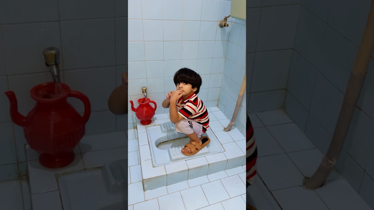 Poh 💨 Washing In Toilet 😂|