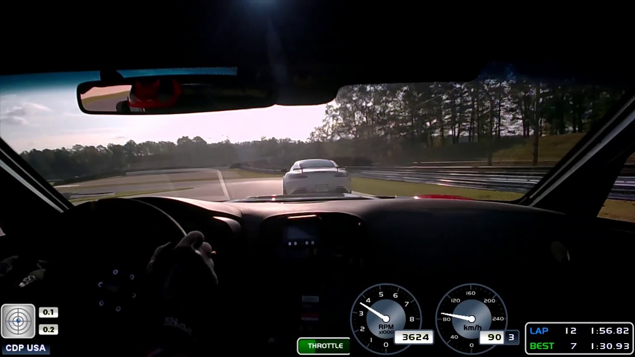 Corvette C6 Grand Sport 1:29 lap at Barber Motorsports Park