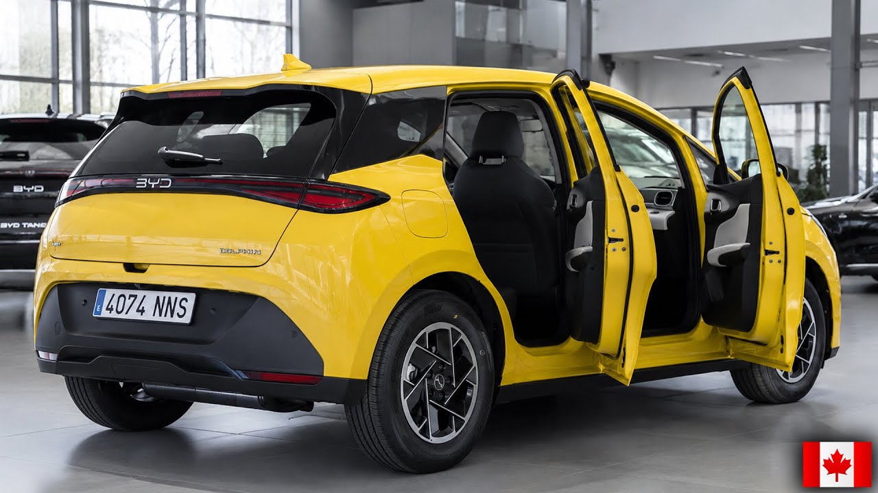 BYD объявляет о сертификации Dolphin G в Канаде! Новый гибрид 2026 года