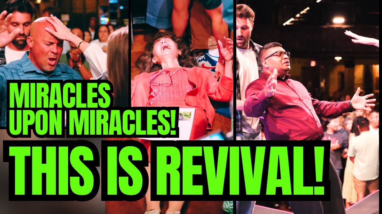 Watch Many be Touched by the Power of God!