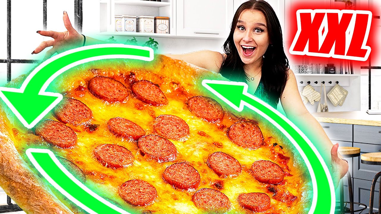24 Stunden lang nur XXL ESSEN ! 🌶️ 🍕 (10kg Mozzarella) - Celina