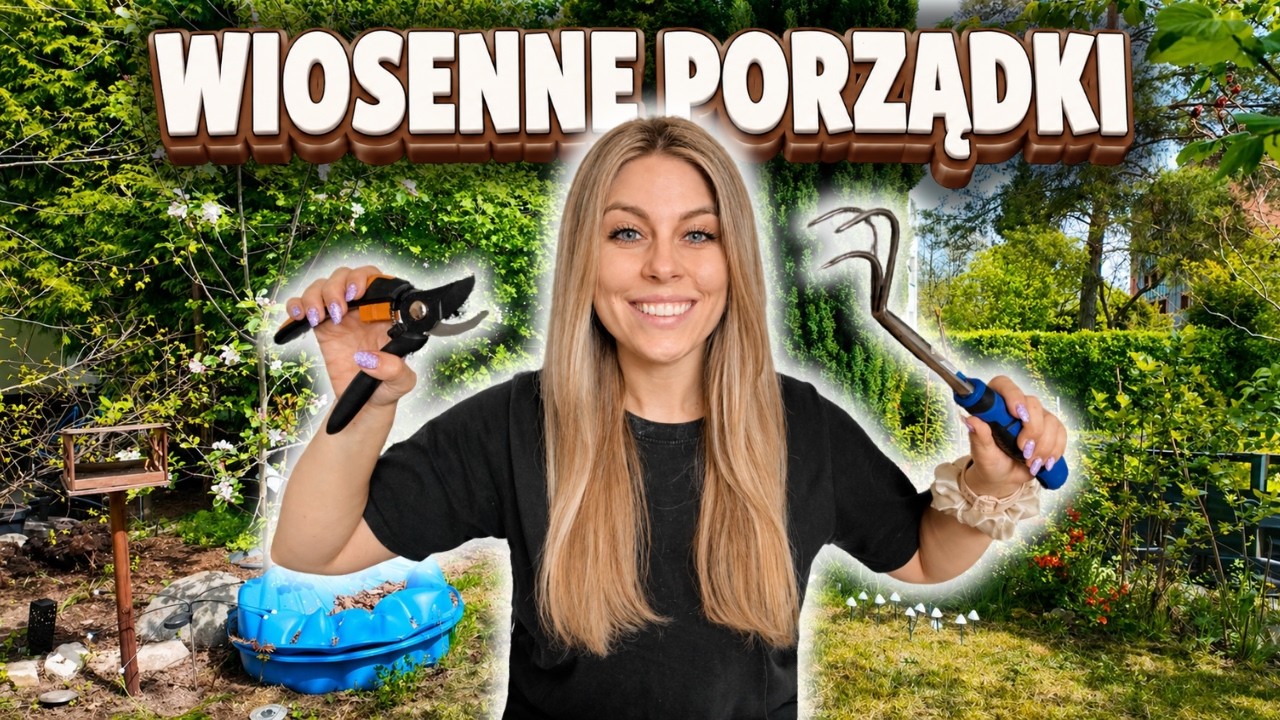 Ogr&oacute;d po zimie - WIELKIE wiosenne porządki! 🧹🌸 | VLOG