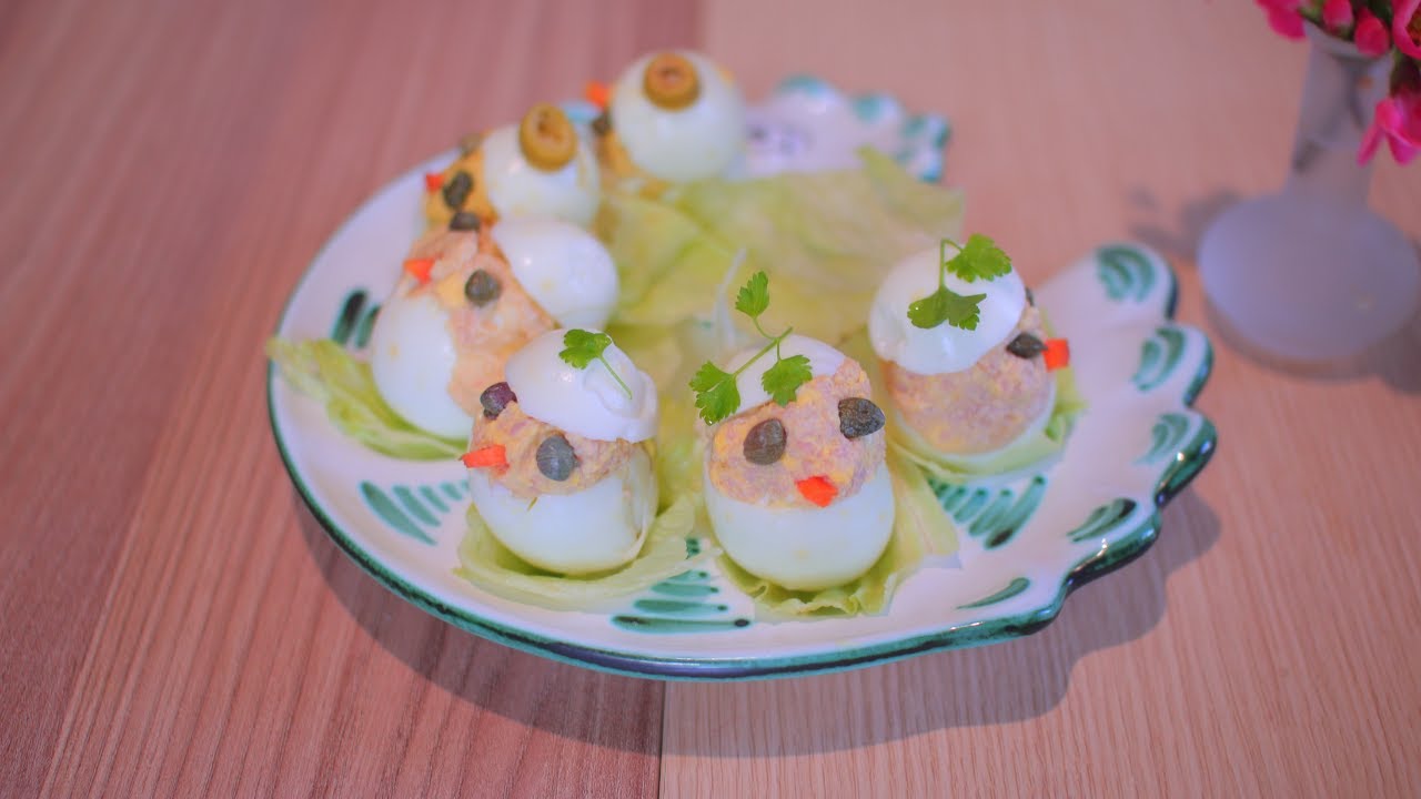 Uova (sode) di Pasqua: uova ripiene ricetta di Pasqua