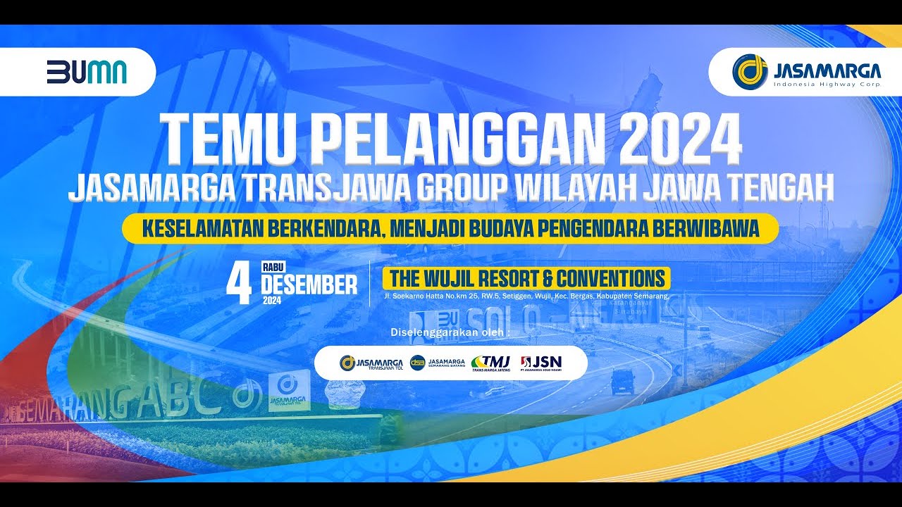 Temu Pelanggan Jasa Marga Trans Jawa Group 2024 | Event Organizer By Java Mice Pro