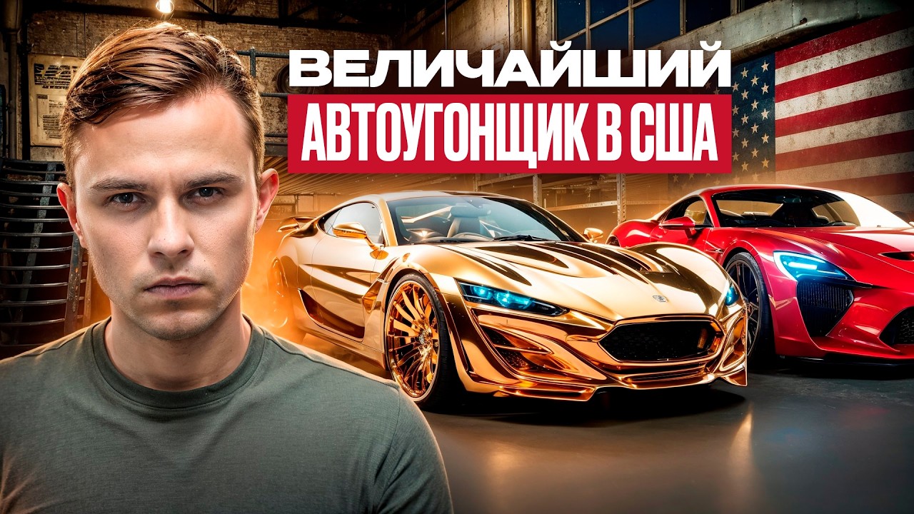 АРЕСТОВАН КРУПНЕЙШИЙ АВТОУГОНЩИК В США! Как Угнать $40 Миллионов?