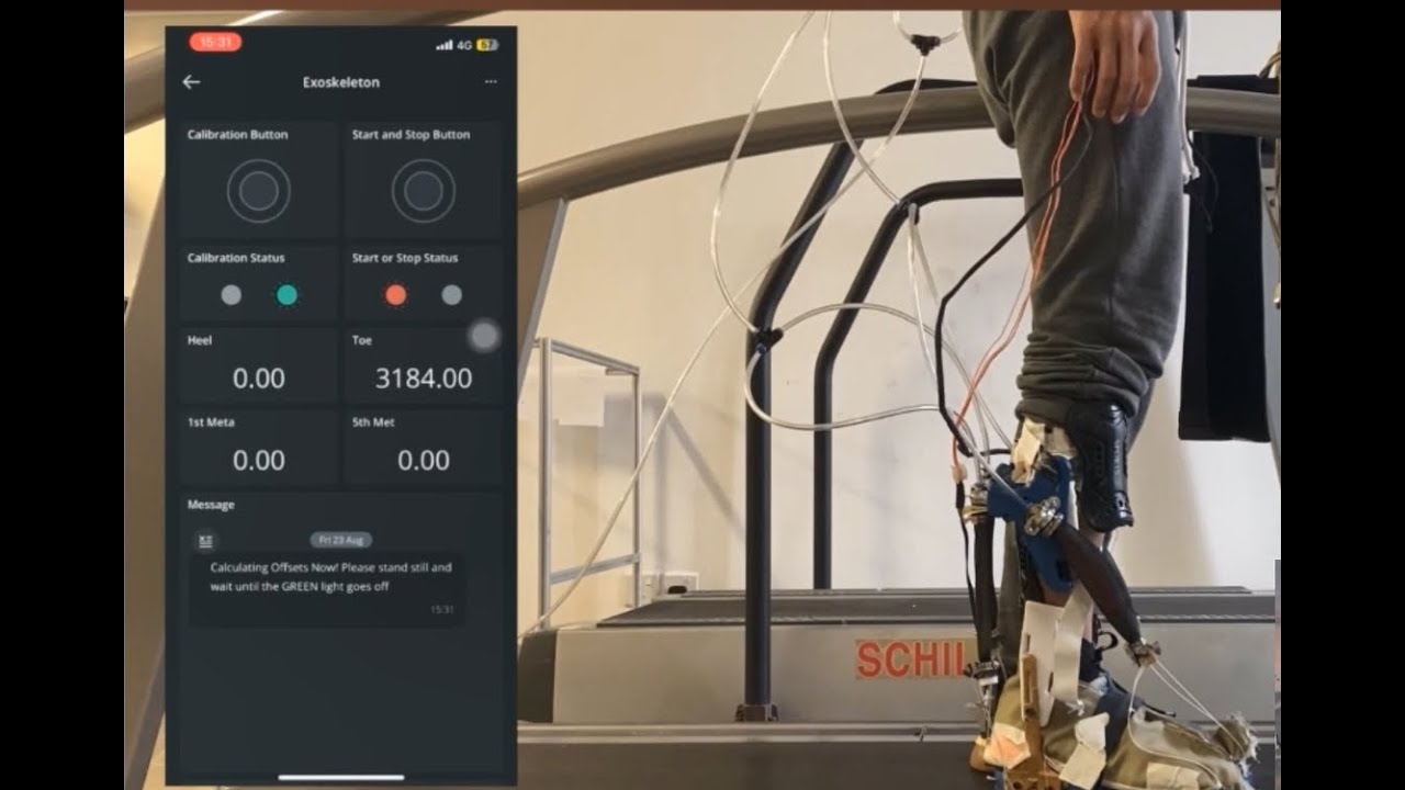 Pneumatic Exoskeleton for Ankle Rehabilitation | INNOMed (Pitching) 2024