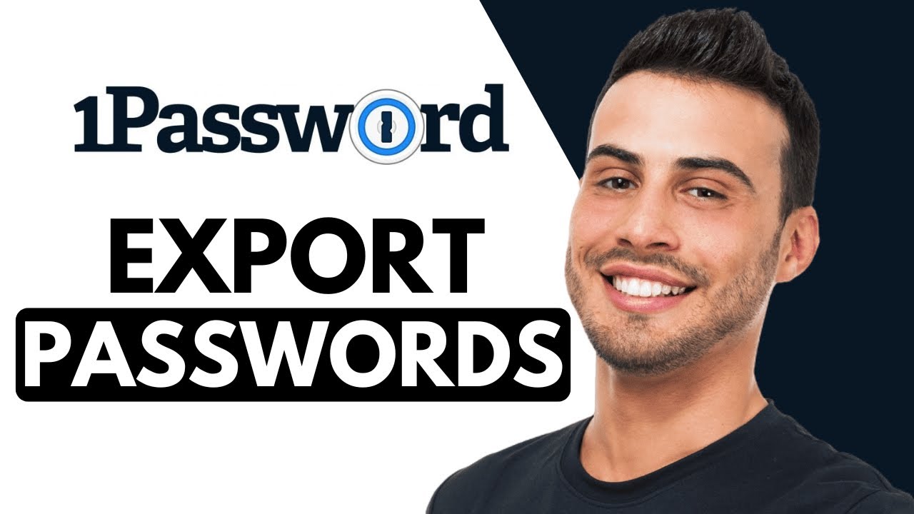 How To Export Passwords From 1password | Step-by-Step | 2025