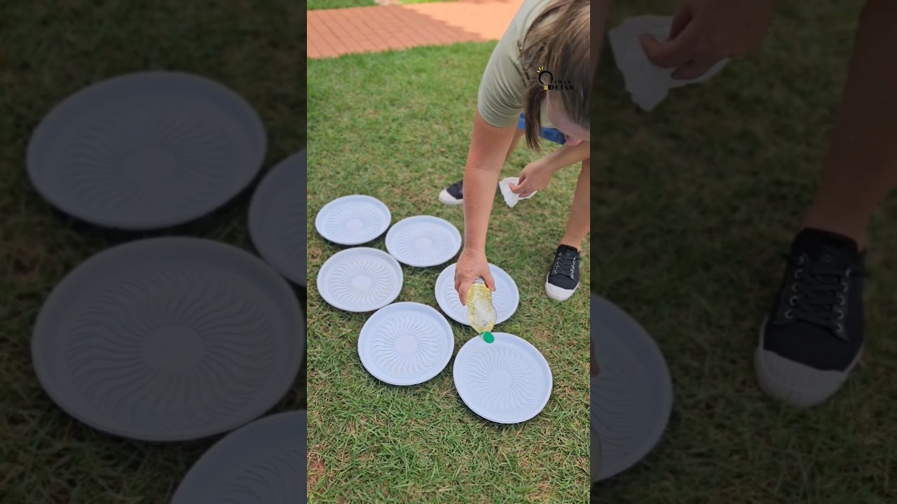 Mulher faz algo in&eacute;dito em seu jardim! #diy #jardim #plante #gardendesign #ro&ccedil;a #garden #gardenideas