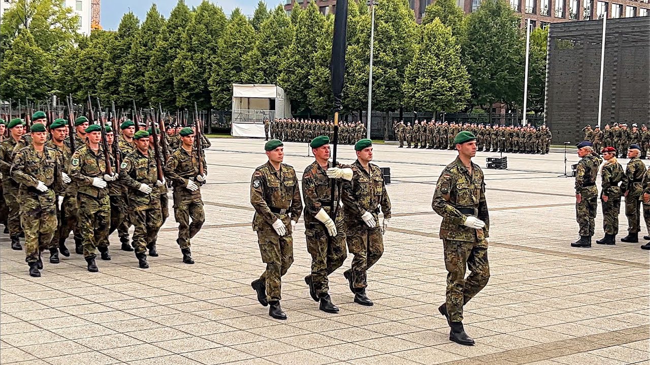 Regimentsgruß (Marsch) Generalprobe Feierliches Gelöbnis 20. Juli 2023 - Bundeswehr