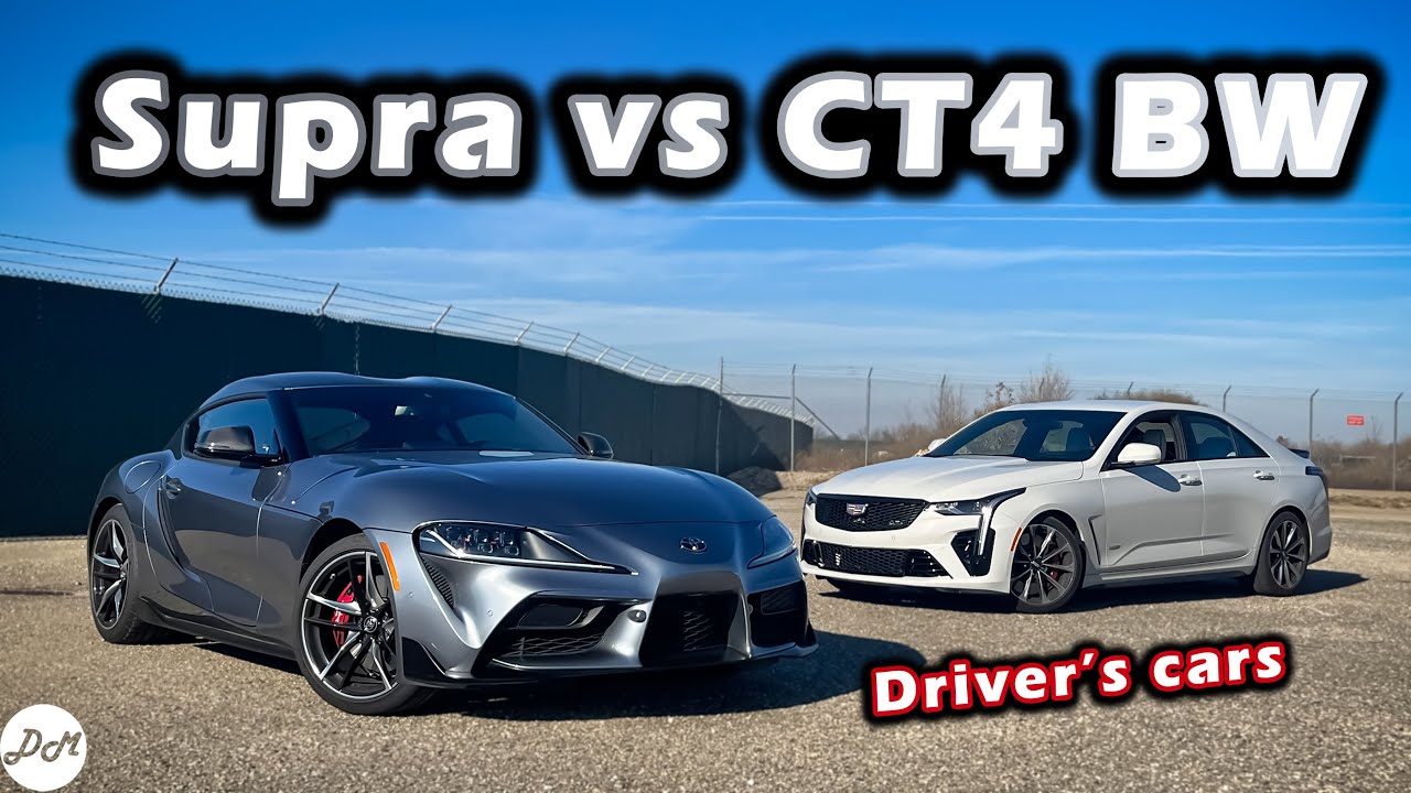 Driver's Cars: Toyota Supra vs Cadillac CT4-V Blackwing
