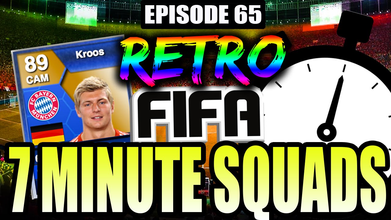RETRO 7 MINUTE SQUADS! TOTS CARD! #EP65 - FIFA ULTIMATE TEAM