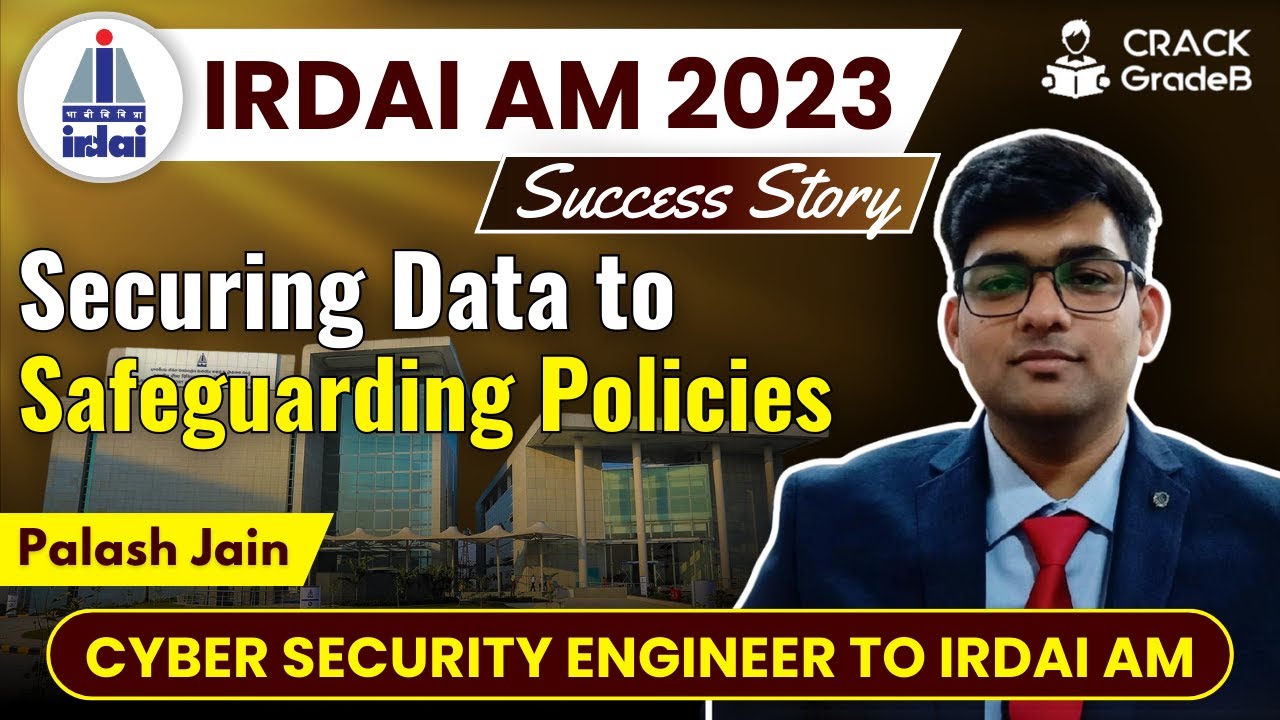 Mr. Palash Jain: IRDAI Assistant Manager toppers Strategy