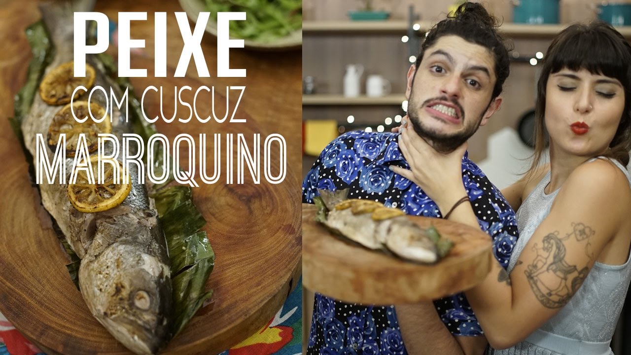 Peixe com Cuscuz Marroquino | PRATO DO DIA até 10 REAIS