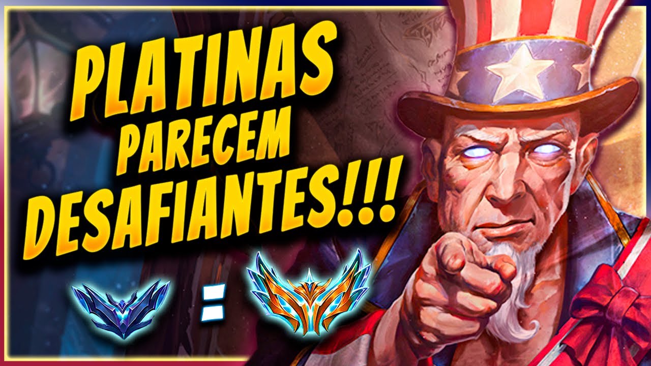 VOCÊ NÃO VAI ACREDITAR NO NÍVEL DOS PLATINAS DO SERVER NA