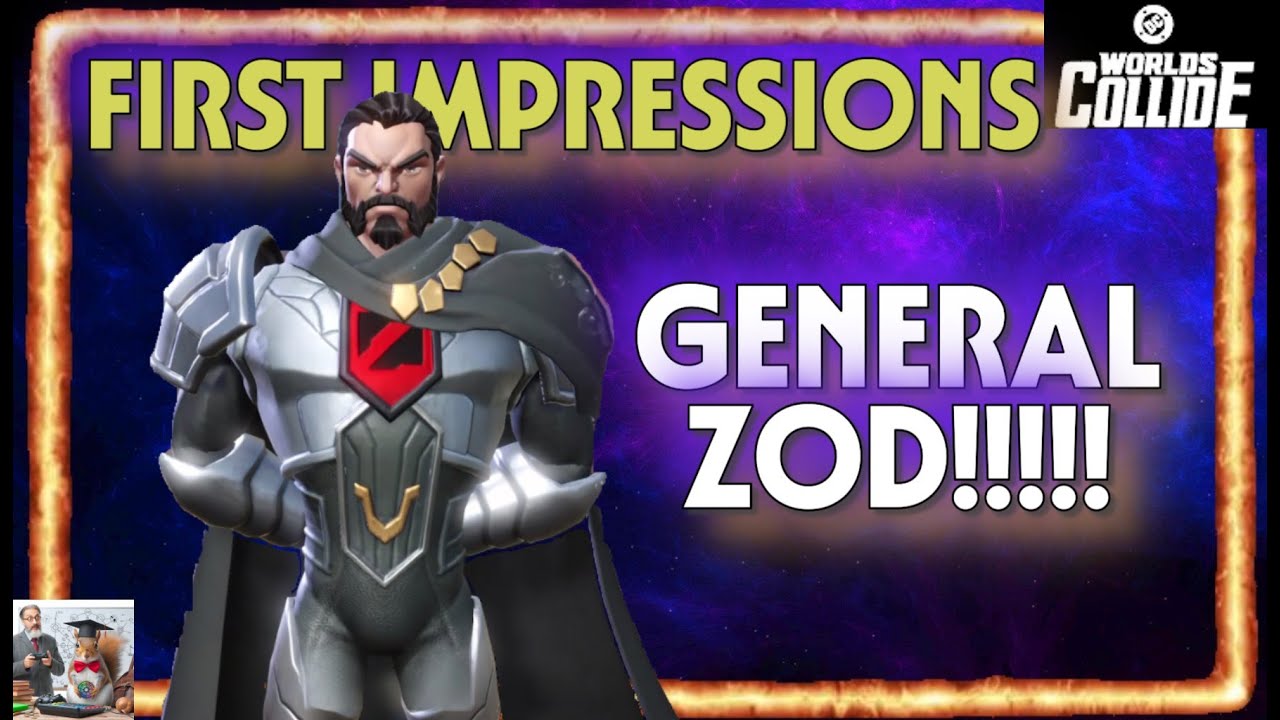 DC Worlds Collide - Первые впечатления от GENERAL ZOD!!!!!!