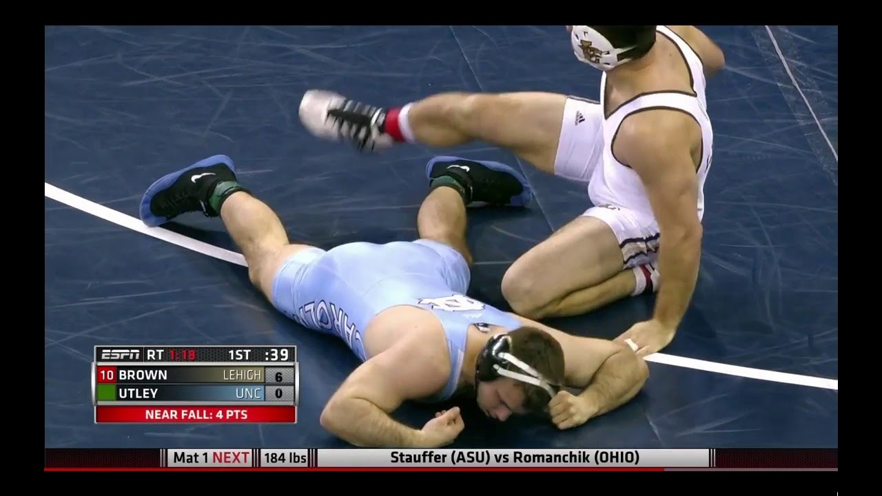 2016 NCAA Wrestling: Nate Brown vs Alex Utley