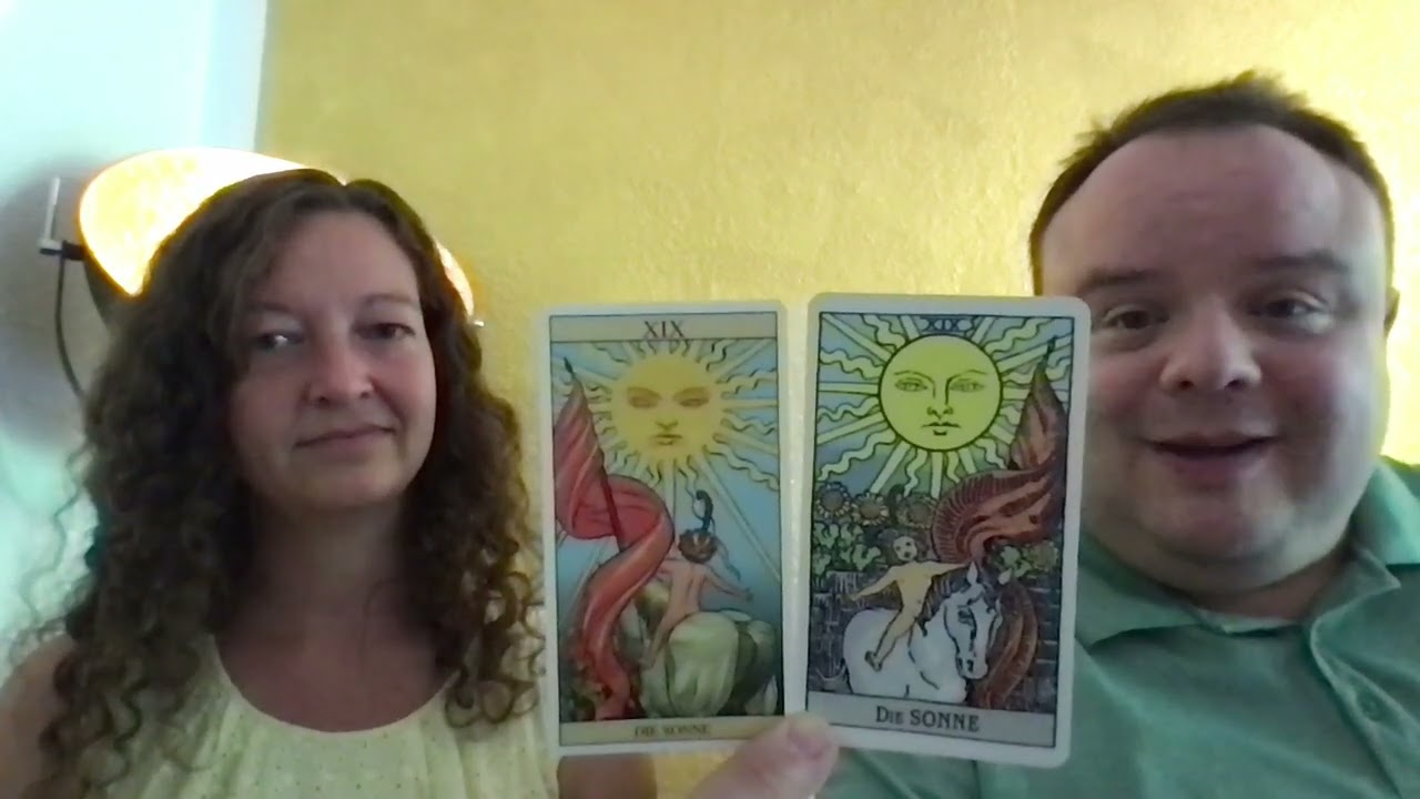 Tarot - Tageskarte - Die Sonne -  19 - Lebendigkeit
