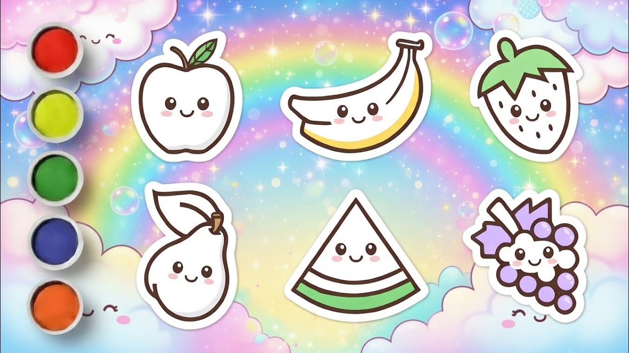 How to Draw Cute Ice Cream | Easy Coloring 