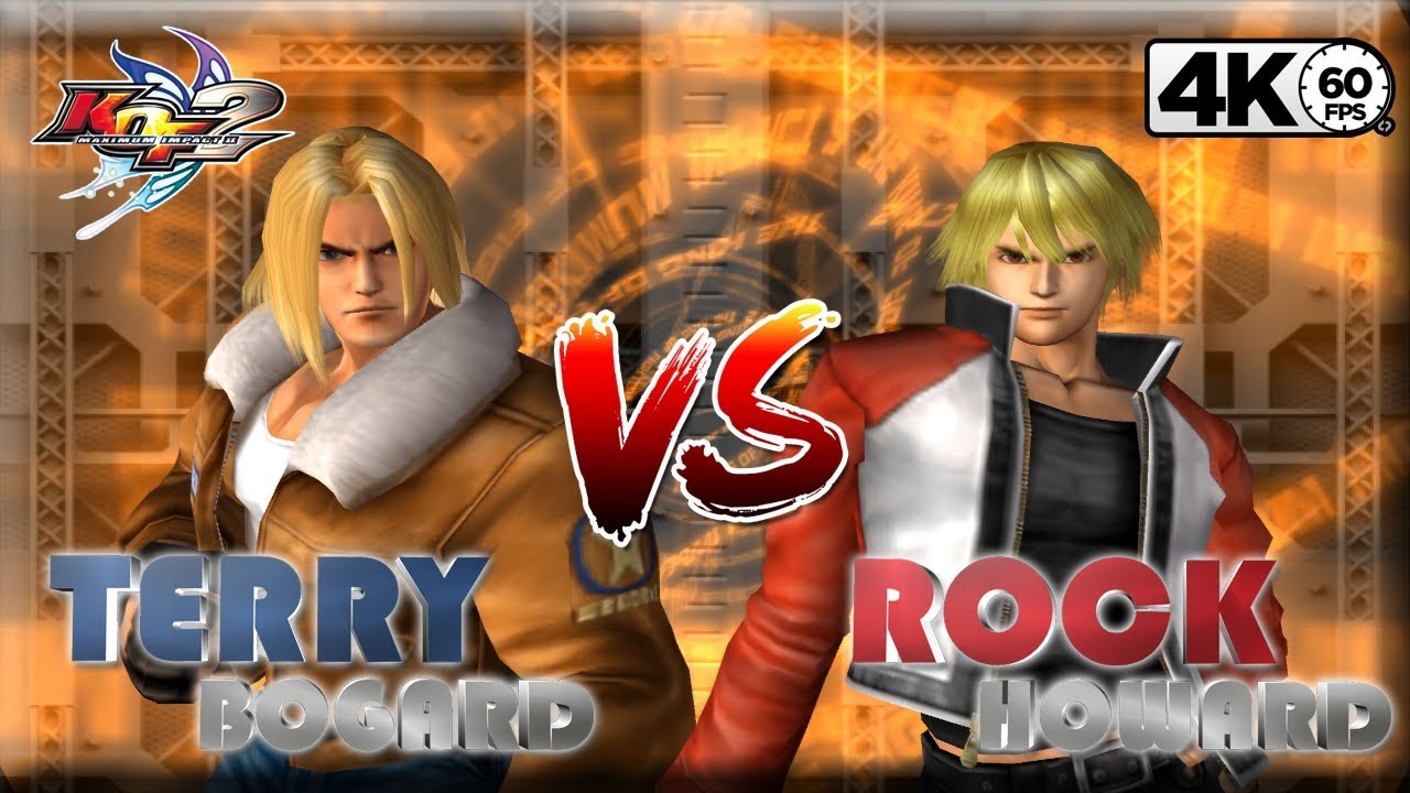 KOF MAXIMUM IMPACT 2【TAS】VS【TAS】 TERRY BOGARD VS ROCK HOWARD