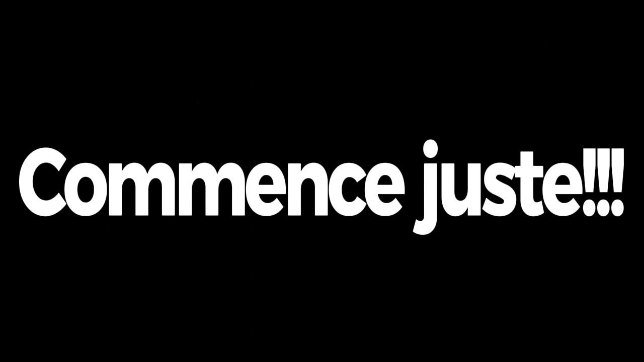 regarde si tu ne veux plus jamais remettre à plus tard