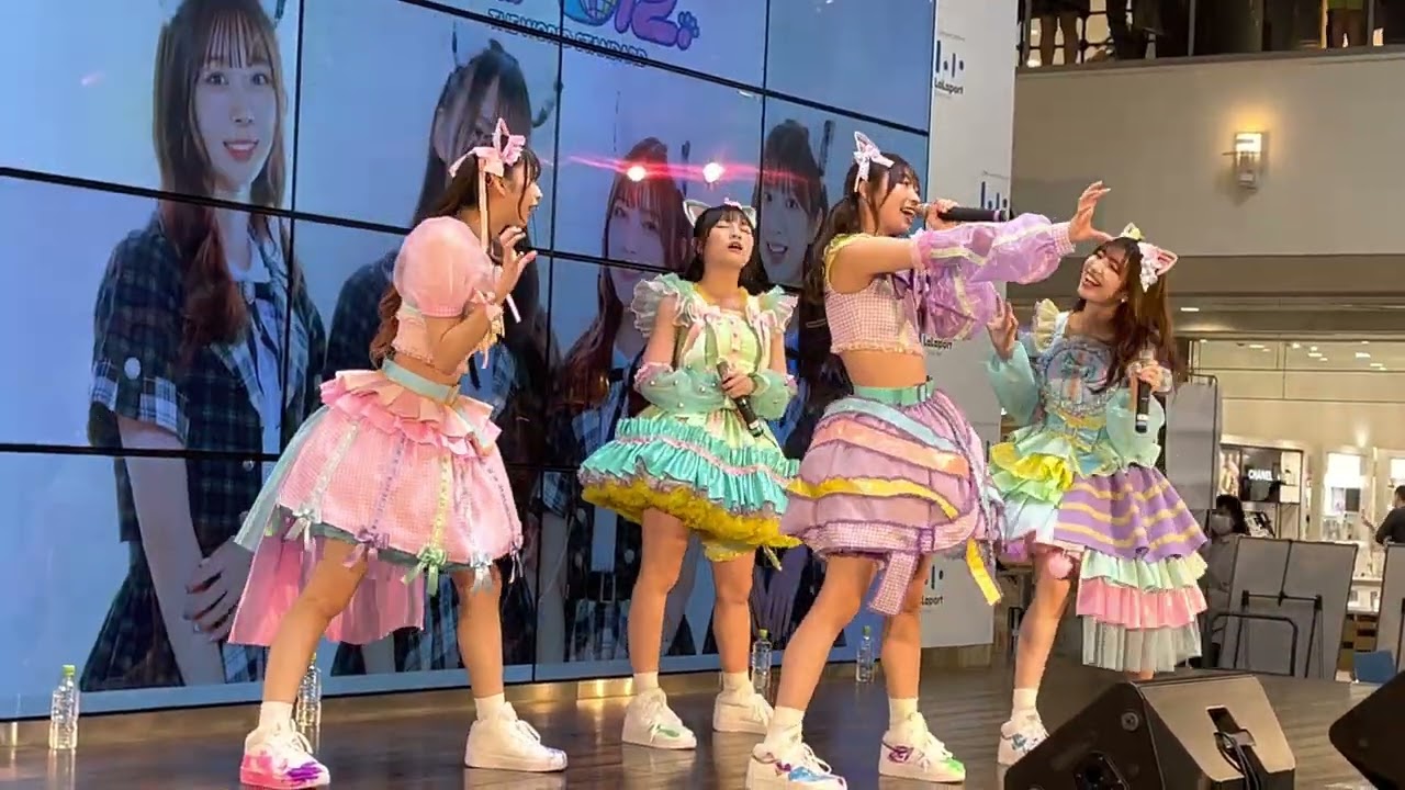 2022.06.19  わーすた  オリジナルAL「我々はネコである。」リリース決定記念ミニライブ 1部  @ららぽーとTOKYO-BAY