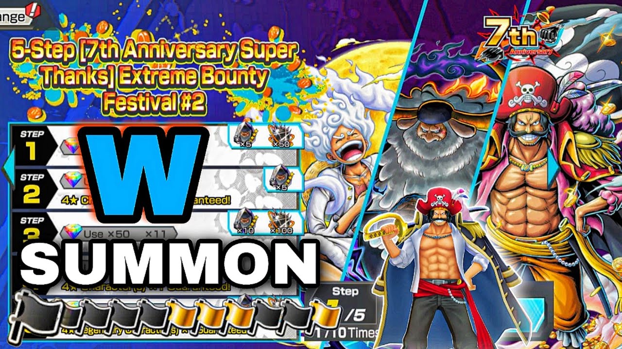 INSANE LUCK !! SUMMONING ON SUPER THANKS BANNER !! ONE PIECE BOUNTY RUSH SUMMONS !! 🎈