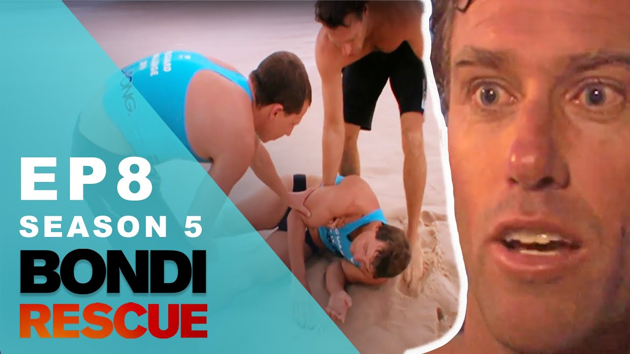 Lifeguard Down After Scary Head Collision | Bondi Rescue - Season 5 Episode 8 (OFFICIAL UPLOAD)