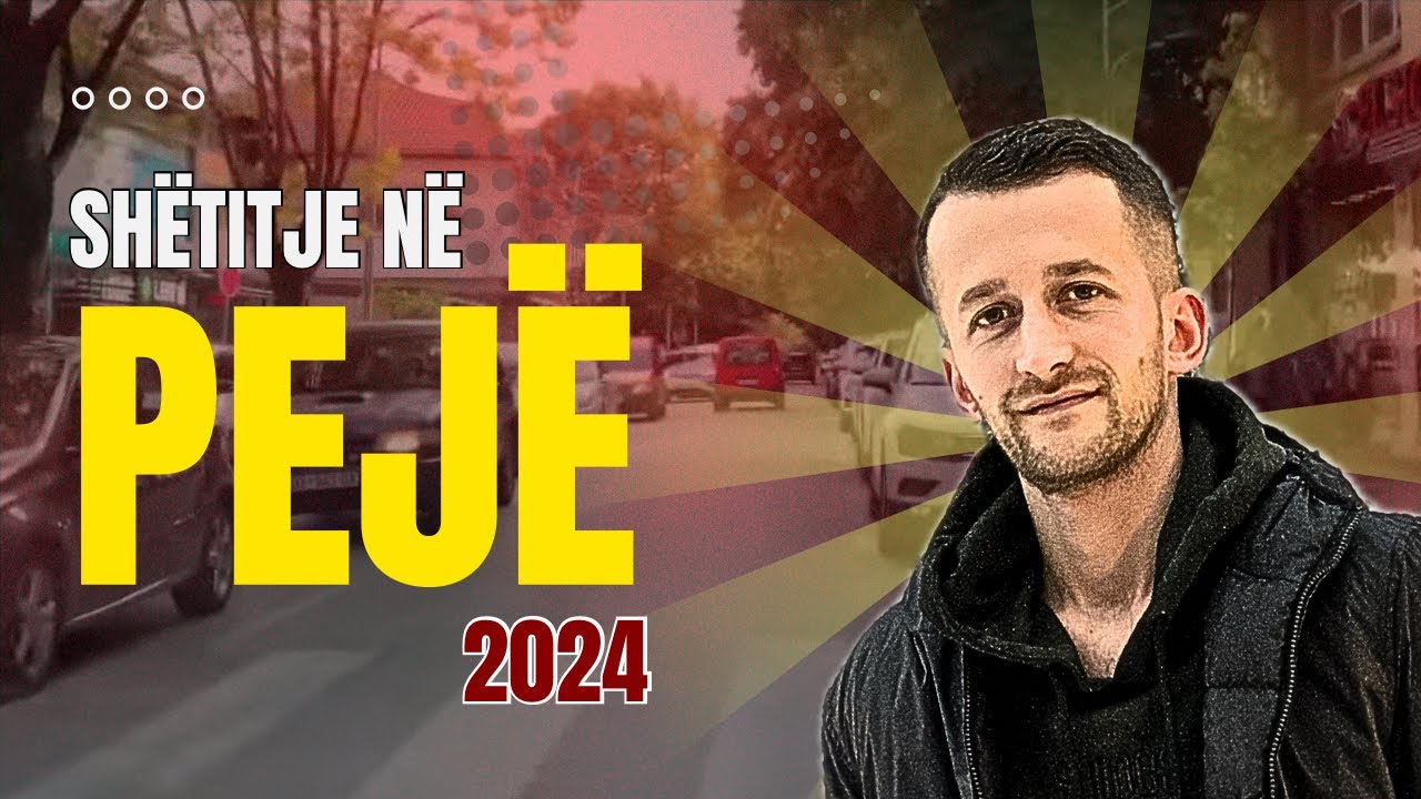 Qyteti i Pejes - Kosova 2024 / 24 min / Driving in Peja City