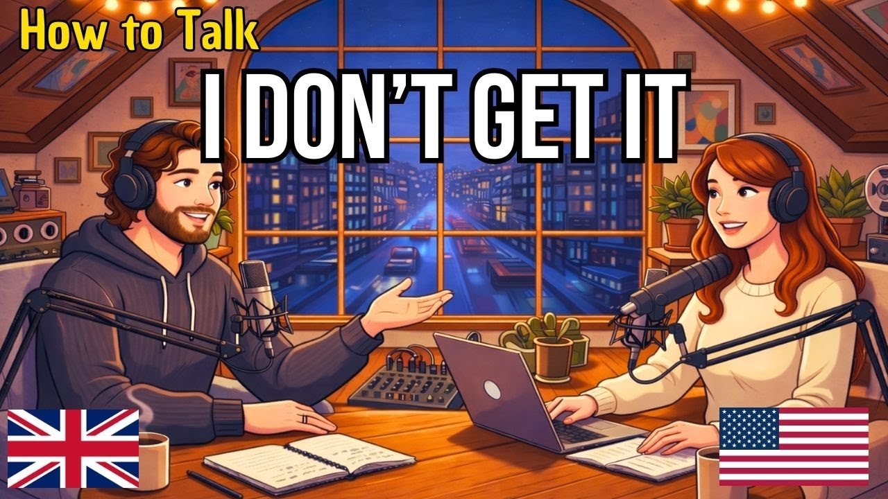 How to Talk When You Don't Understand in English | English Conversation Practice